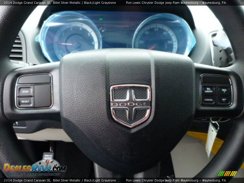 2014 Dodge Grand Caravan SE Billet Silver Metallic / Black/Light Graystone Photo #18
