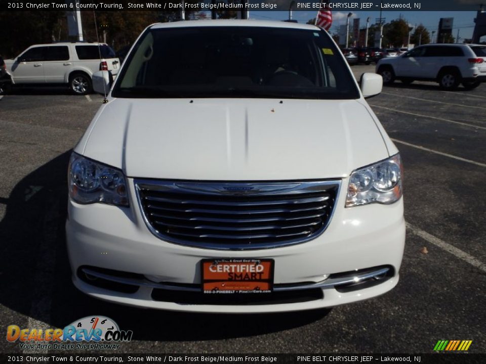 2013 Chrysler Town & Country Touring Stone White / Dark Frost Beige/Medium Frost Beige Photo #2