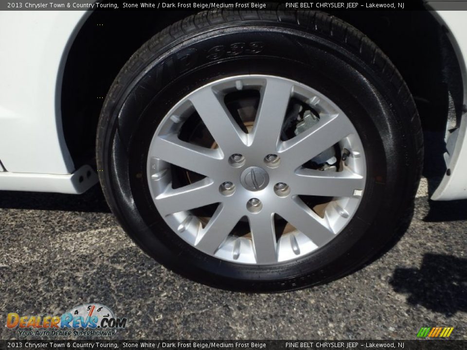 2013 Chrysler Town & Country Touring Stone White / Dark Frost Beige/Medium Frost Beige Photo #5