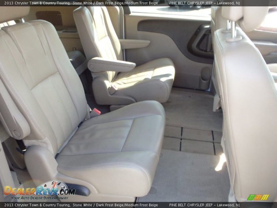 2013 Chrysler Town & Country Touring Stone White / Dark Frost Beige/Medium Frost Beige Photo #13