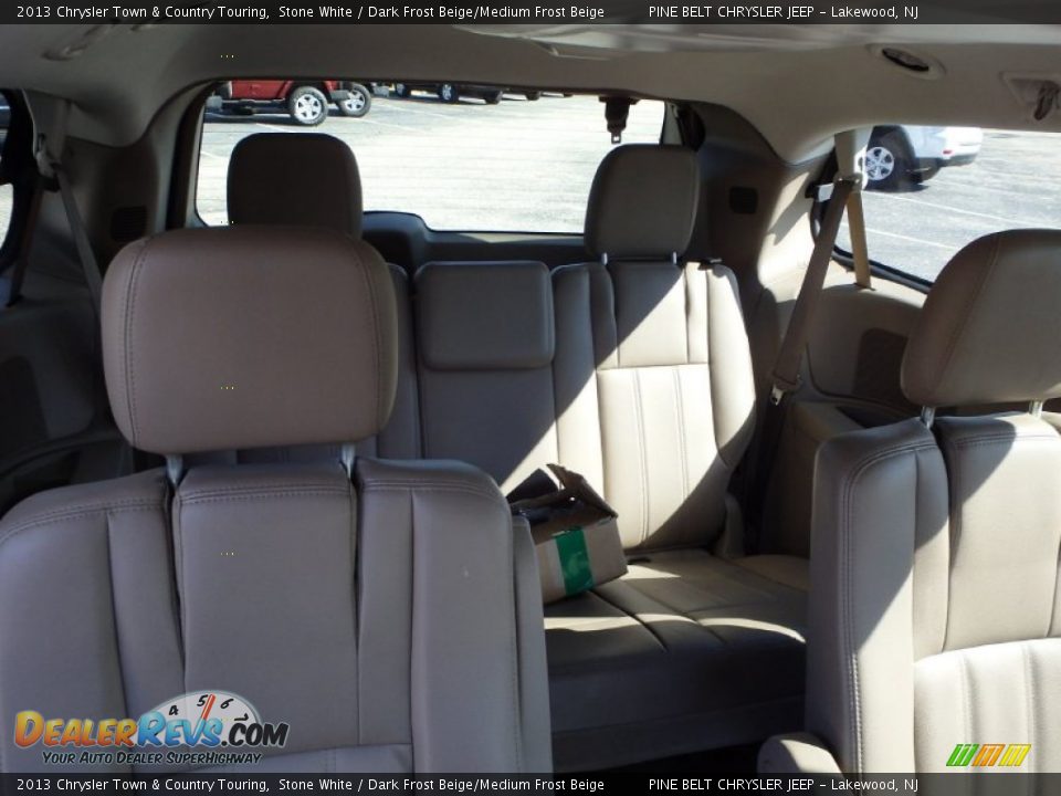 2013 Chrysler Town & Country Touring Stone White / Dark Frost Beige/Medium Frost Beige Photo #14