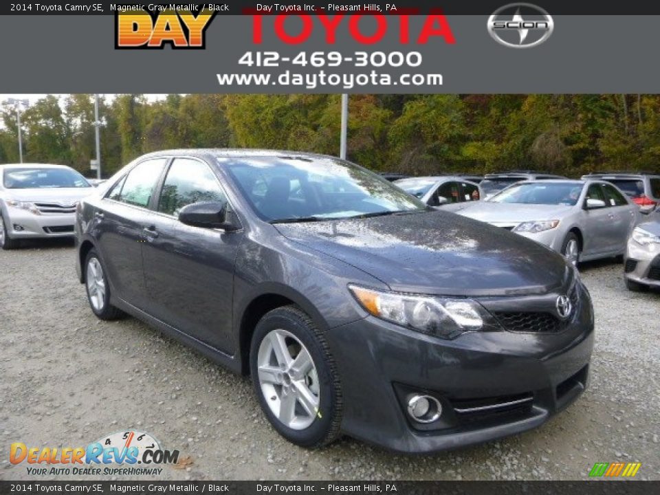 2014 Toyota Camry SE Magnetic Gray Metallic / Black Photo #1