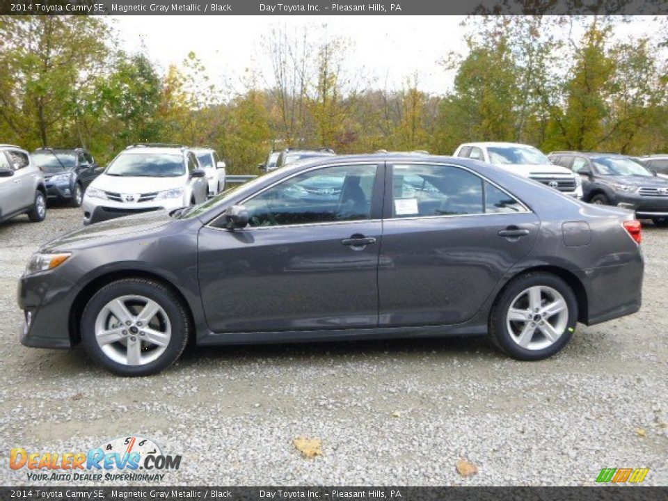 2014 Toyota Camry SE Magnetic Gray Metallic / Black Photo #6