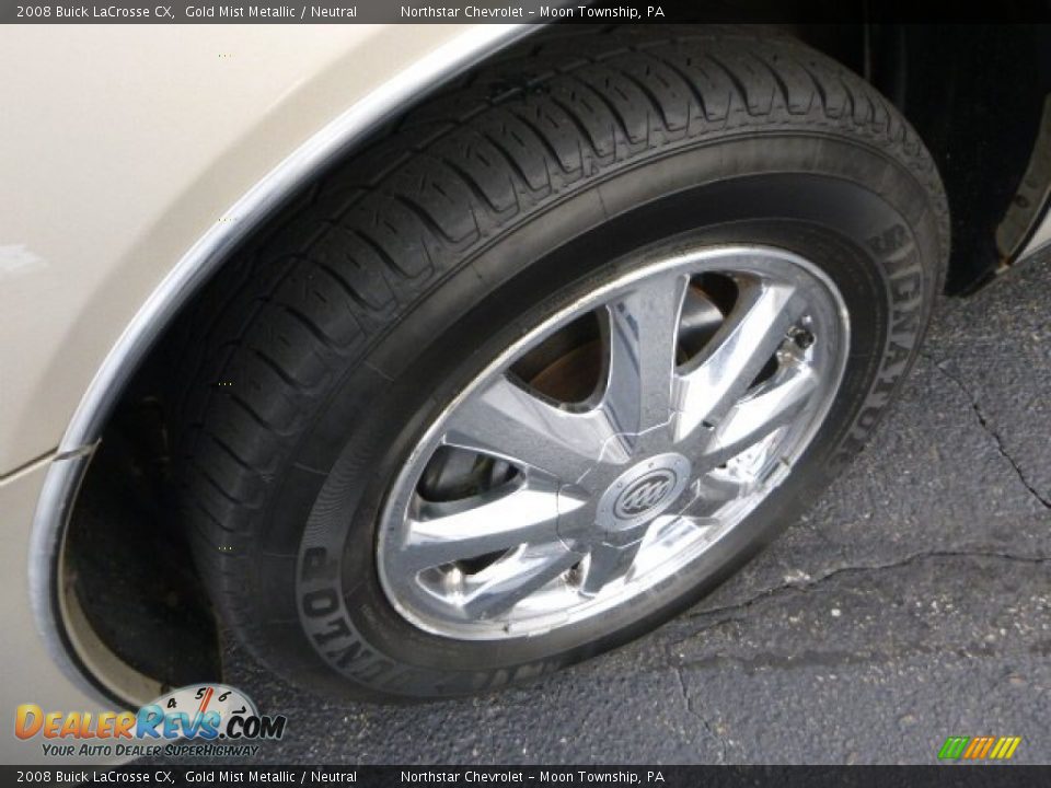 2008 Buick LaCrosse CX Gold Mist Metallic / Neutral Photo #9