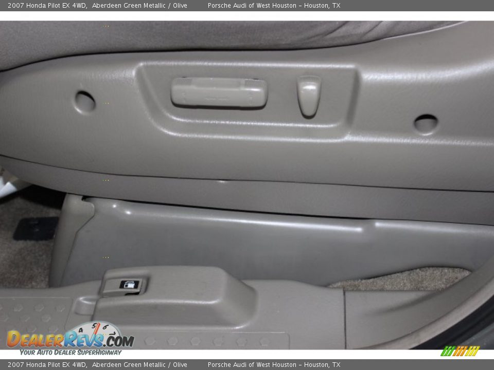 2007 Honda Pilot EX 4WD Aberdeen Green Metallic / Olive Photo #15