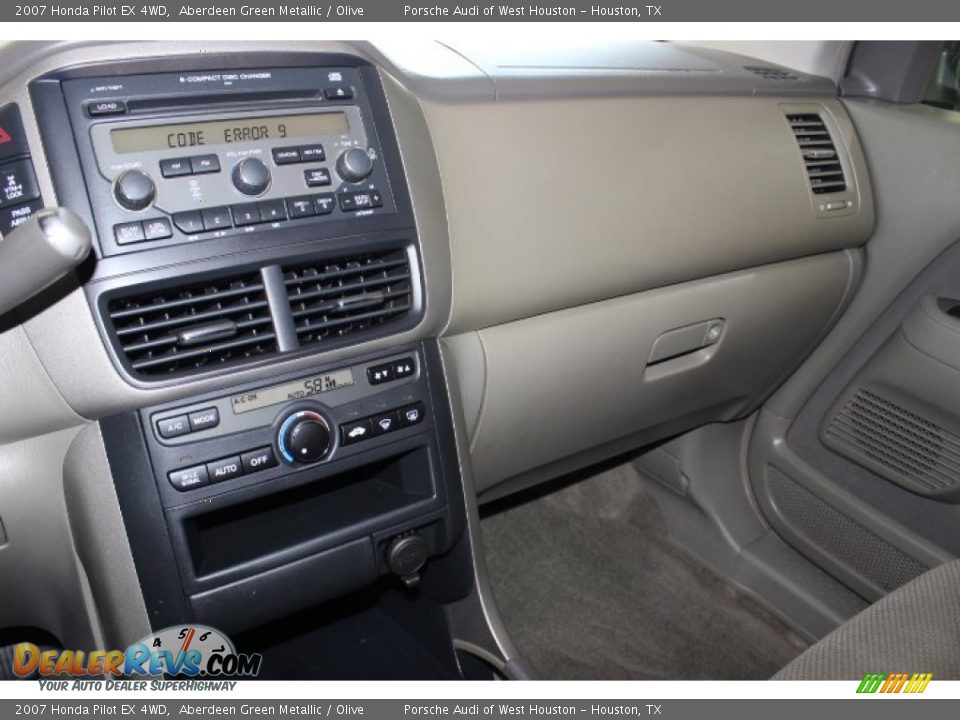 2007 Honda Pilot EX 4WD Aberdeen Green Metallic / Olive Photo #17