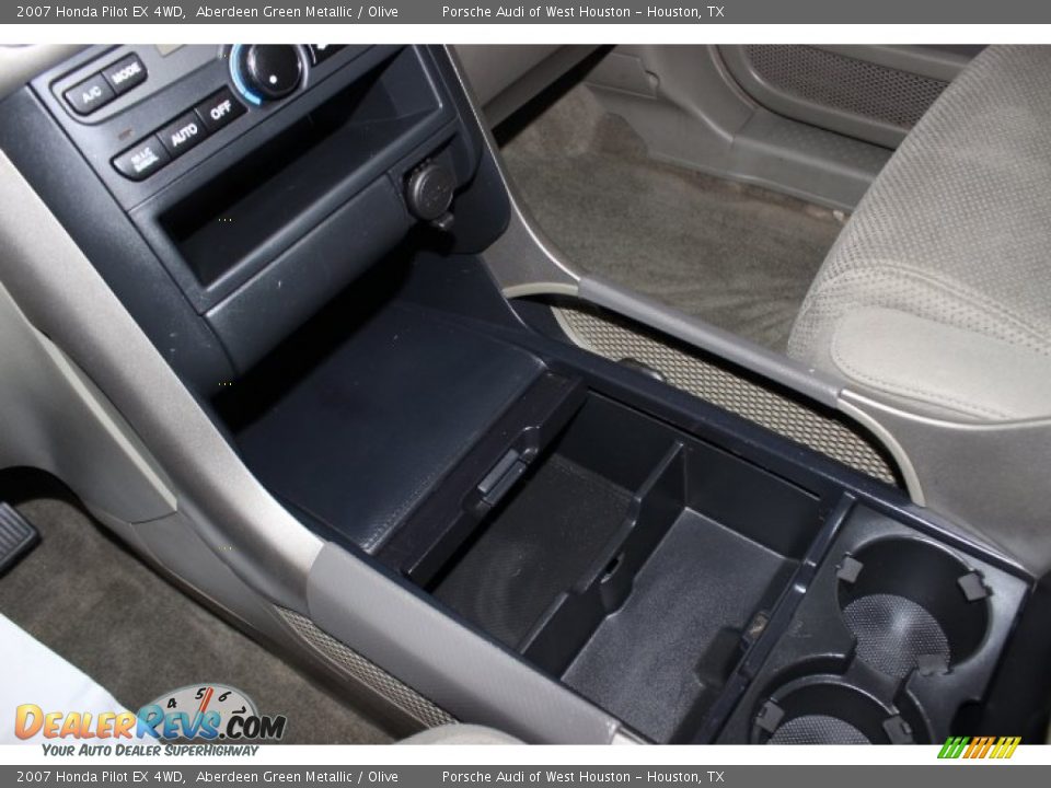 2007 Honda Pilot EX 4WD Aberdeen Green Metallic / Olive Photo #18