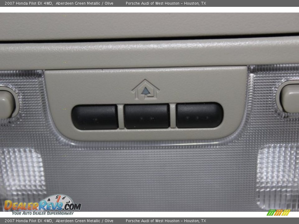 2007 Honda Pilot EX 4WD Aberdeen Green Metallic / Olive Photo #21