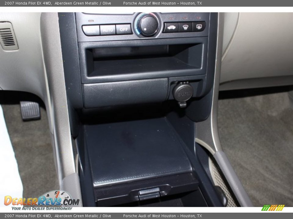 2007 Honda Pilot EX 4WD Aberdeen Green Metallic / Olive Photo #24