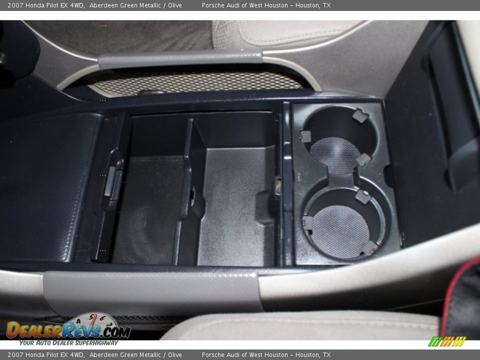 2007 Honda Pilot EX 4WD Aberdeen Green Metallic / Olive Photo #25