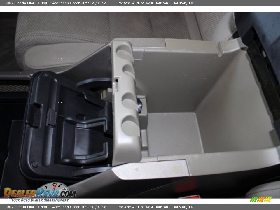 2007 Honda Pilot EX 4WD Aberdeen Green Metallic / Olive Photo #26