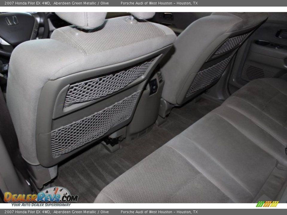 2007 Honda Pilot EX 4WD Aberdeen Green Metallic / Olive Photo #29