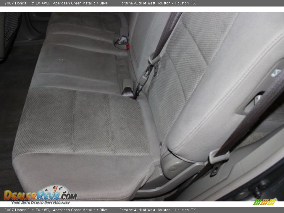 2007 Honda Pilot EX 4WD Aberdeen Green Metallic / Olive Photo #30