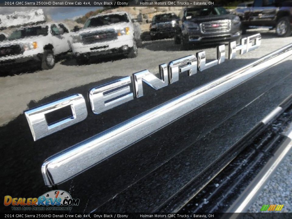 2014 GMC Sierra 2500HD Denali Crew Cab 4x4 Onyx Black / Ebony Photo #6