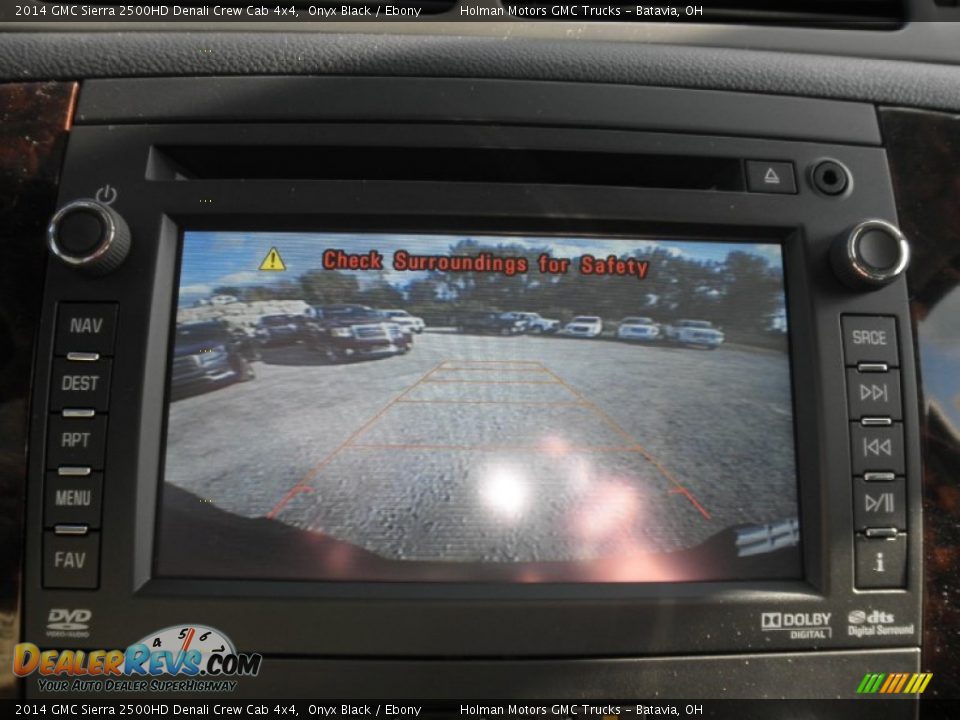 2014 GMC Sierra 2500HD Denali Crew Cab 4x4 Onyx Black / Ebony Photo #11