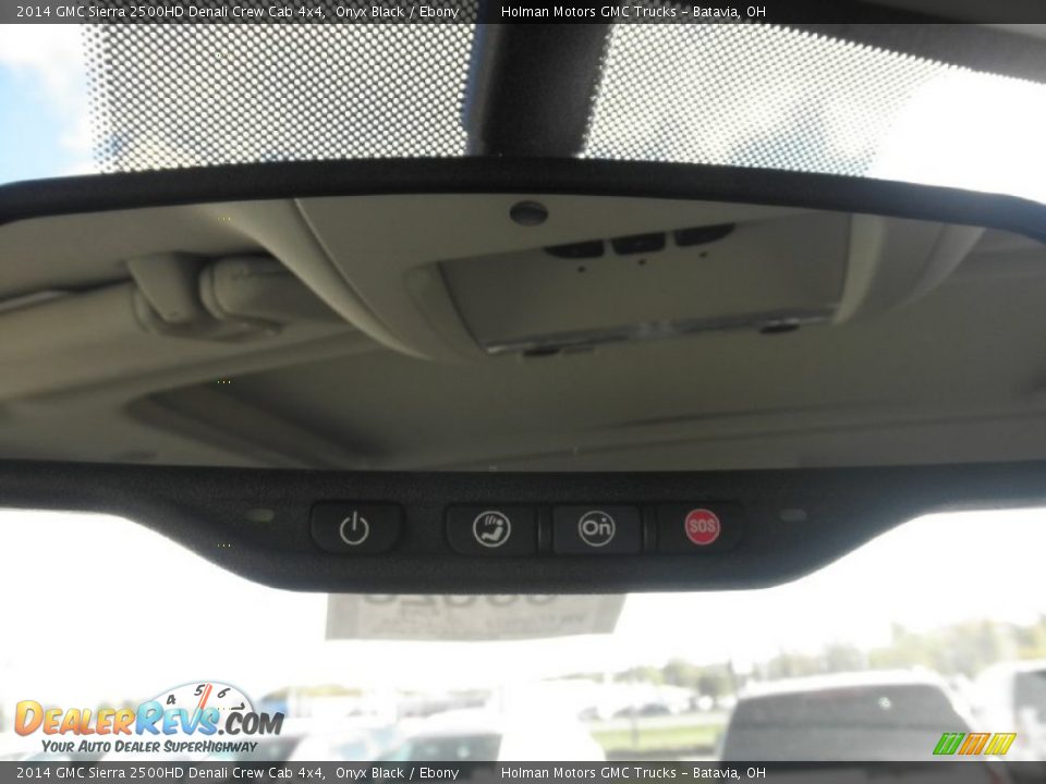 2014 GMC Sierra 2500HD Denali Crew Cab 4x4 Onyx Black / Ebony Photo #19