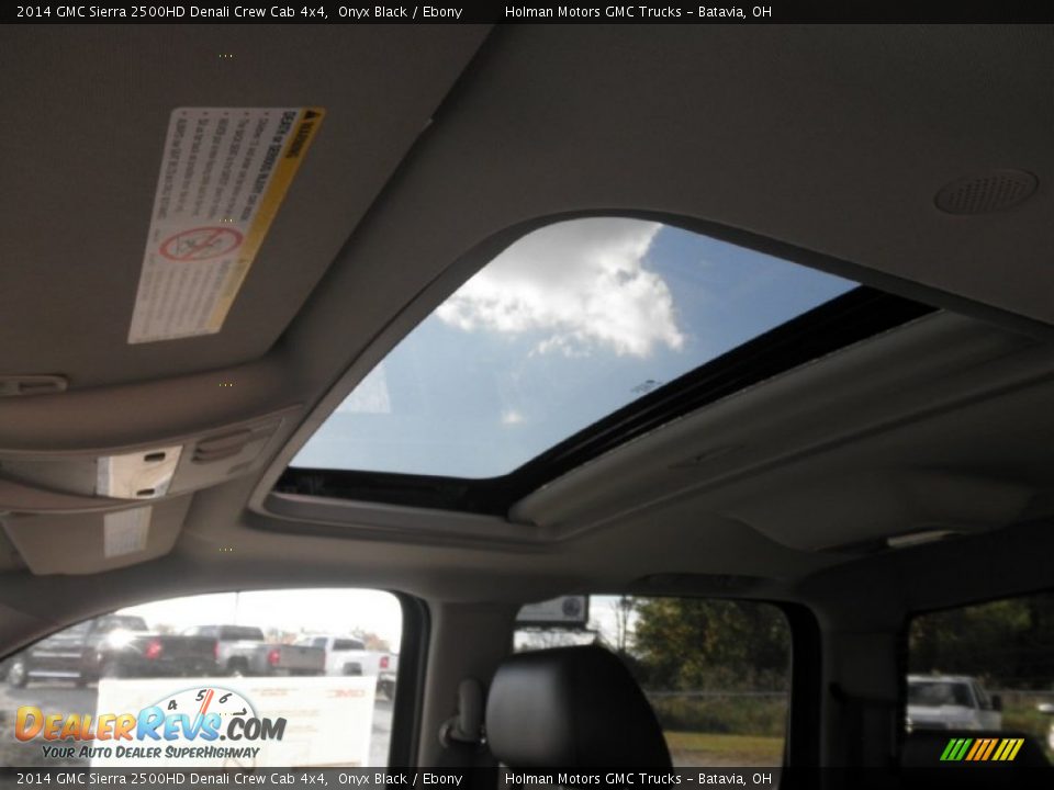 2014 GMC Sierra 2500HD Denali Crew Cab 4x4 Onyx Black / Ebony Photo #21
