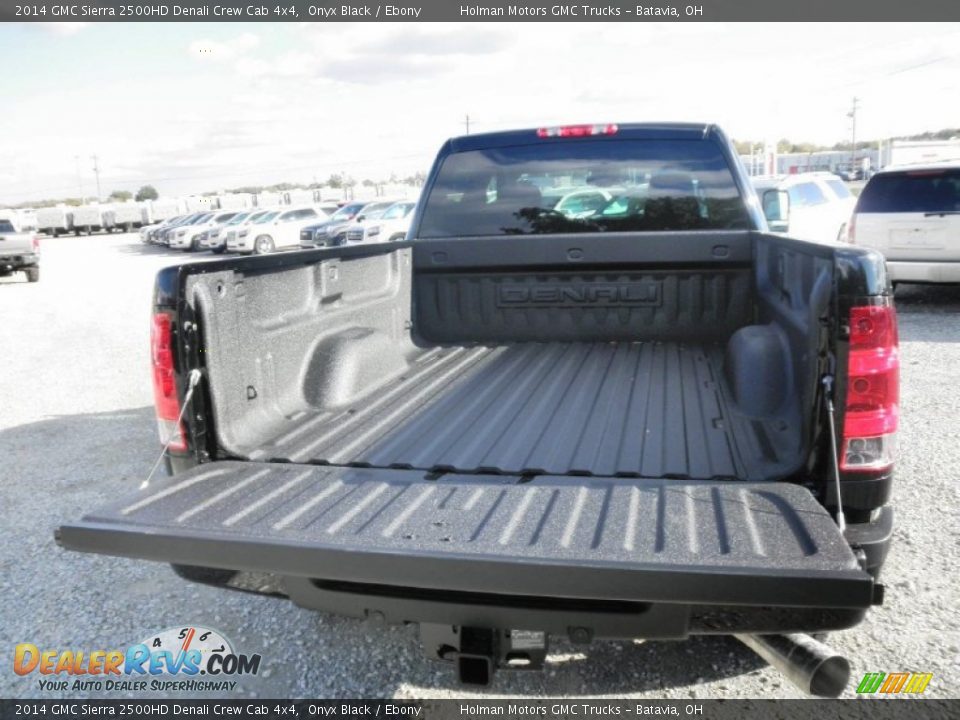 2014 GMC Sierra 2500HD Denali Crew Cab 4x4 Onyx Black / Ebony Photo #26