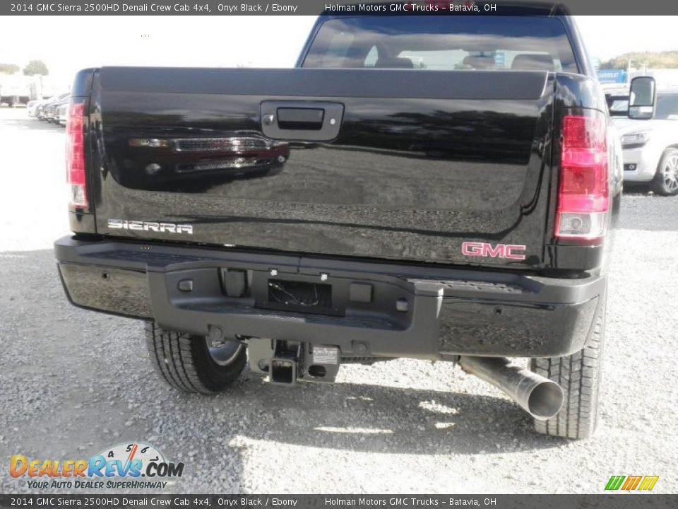 2014 GMC Sierra 2500HD Denali Crew Cab 4x4 Onyx Black / Ebony Photo #28