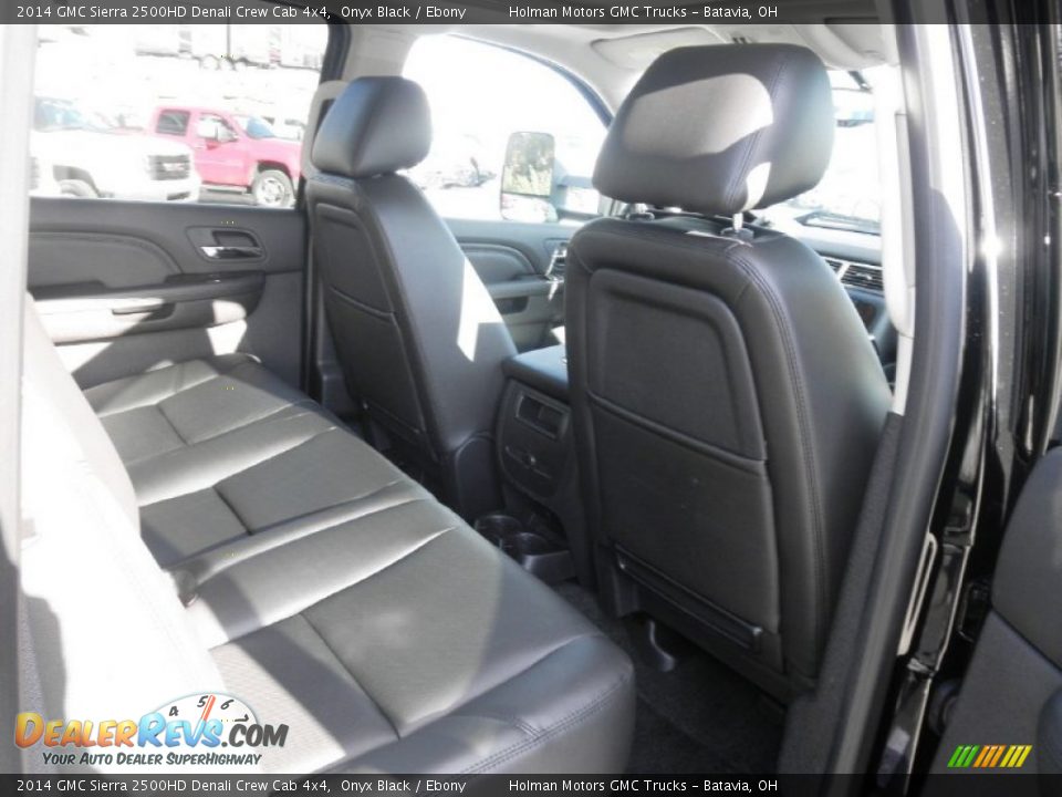 2014 GMC Sierra 2500HD Denali Crew Cab 4x4 Onyx Black / Ebony Photo #29