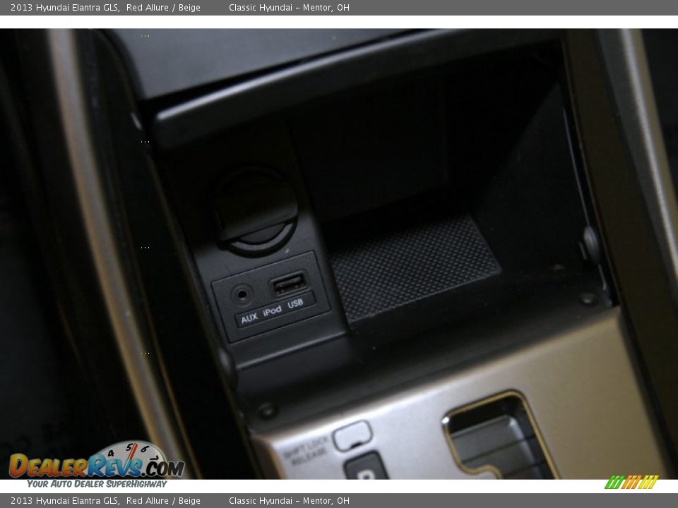 2013 Hyundai Elantra GLS Red Allure / Beige Photo #19