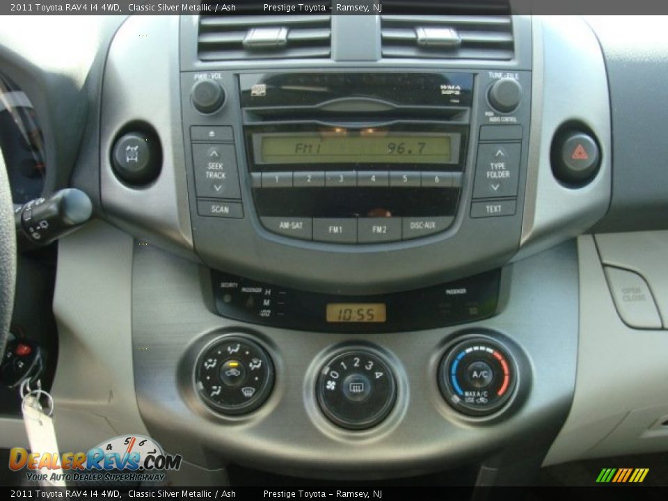 2011 Toyota RAV4 I4 4WD Classic Silver Metallic / Ash Photo #11