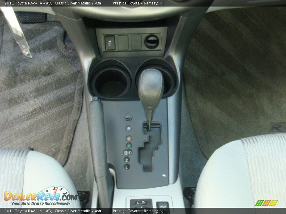 2011 Toyota RAV4 I4 4WD Classic Silver Metallic / Ash Photo #12