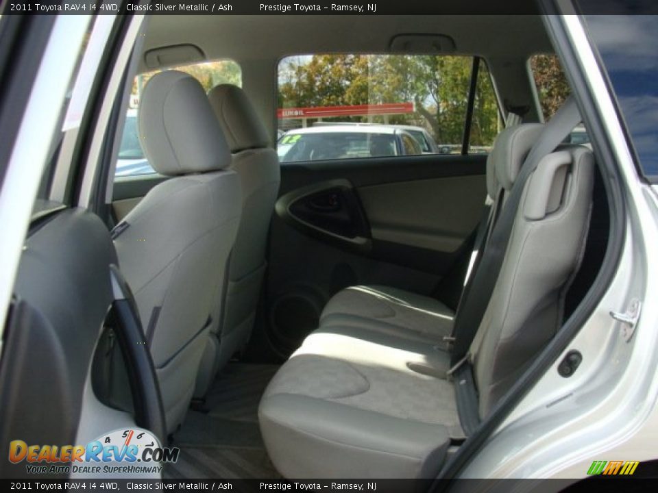 2011 Toyota RAV4 I4 4WD Classic Silver Metallic / Ash Photo #13