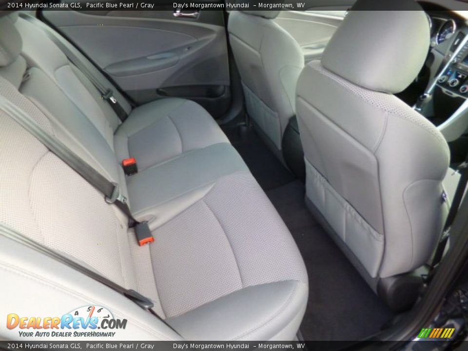 Rear Seat of 2014 Hyundai Sonata GLS Photo #11