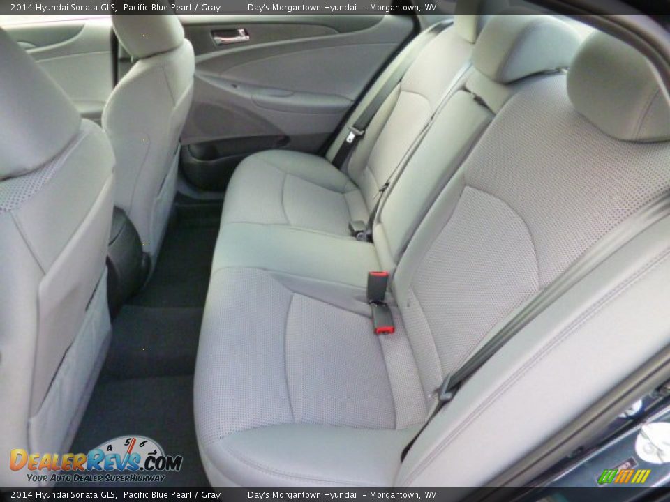 Rear Seat of 2014 Hyundai Sonata GLS Photo #12