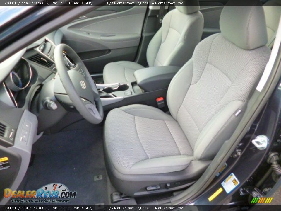 Front Seat of 2014 Hyundai Sonata GLS Photo #14