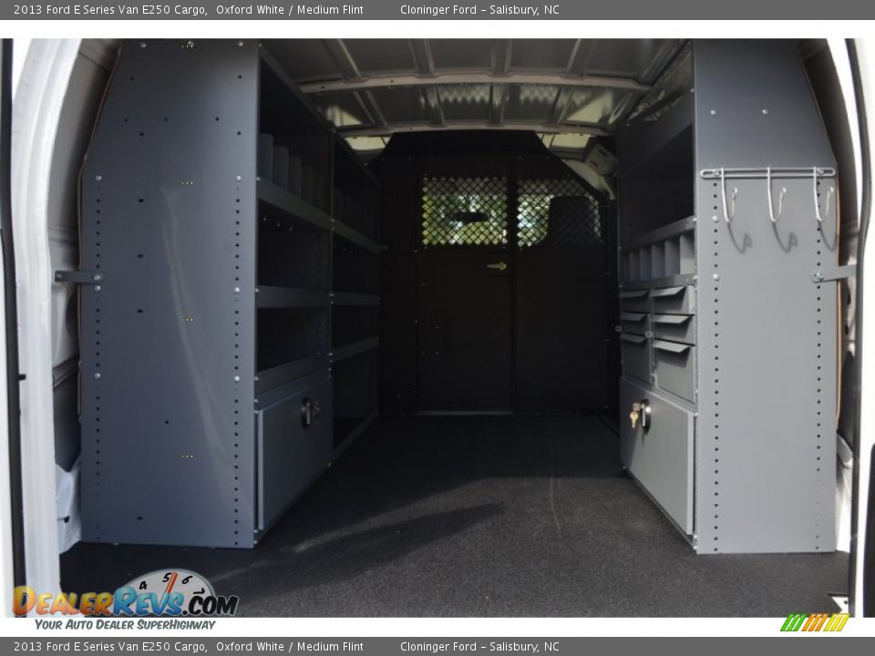2013 Ford E Series Van E250 Cargo Oxford White / Medium Flint Photo #12