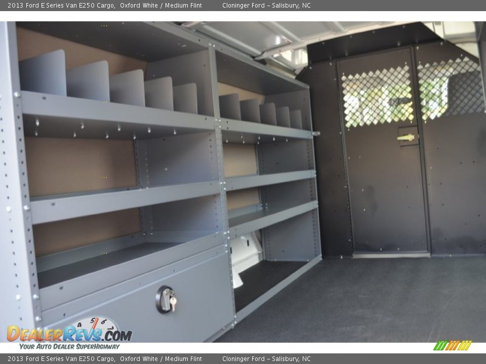 2013 Ford E Series Van E250 Cargo Oxford White / Medium Flint Photo #13