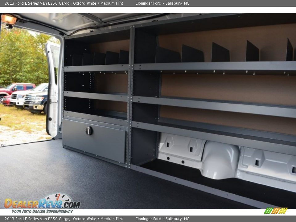 2013 Ford E Series Van E250 Cargo Oxford White / Medium Flint Photo #16