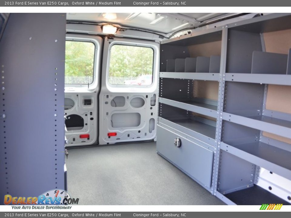 2013 Ford E Series Van E250 Cargo Oxford White / Medium Flint Photo #34