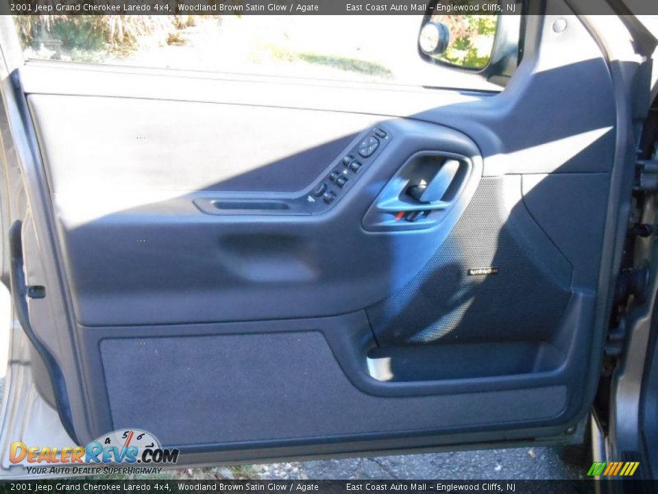 2001 Jeep Grand Cherokee Laredo 4x4 Woodland Brown Satin Glow / Agate Photo #14