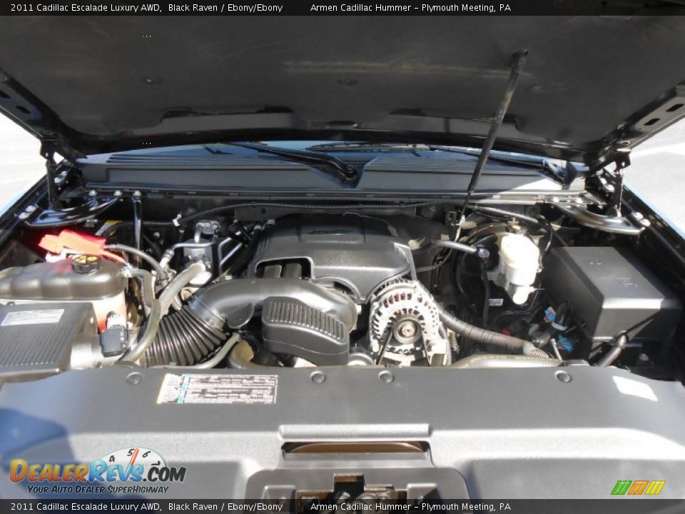 2011 Cadillac Escalade Luxury AWD Black Raven / Ebony/Ebony Photo #20