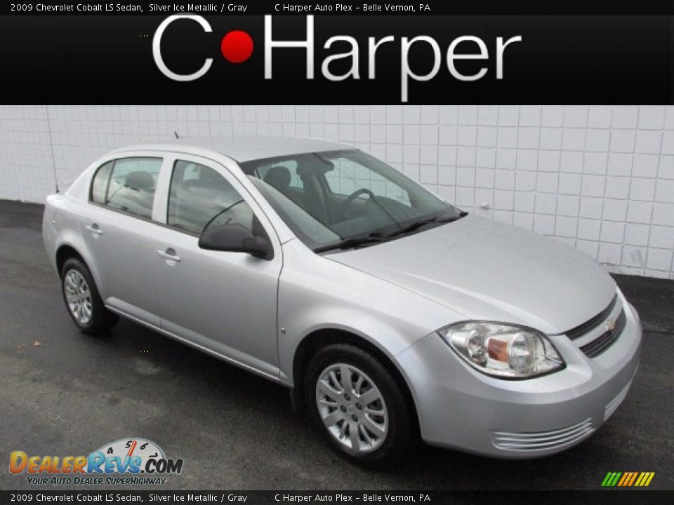 2009 Chevrolet Cobalt LS Sedan Silver Ice Metallic / Gray Photo #1