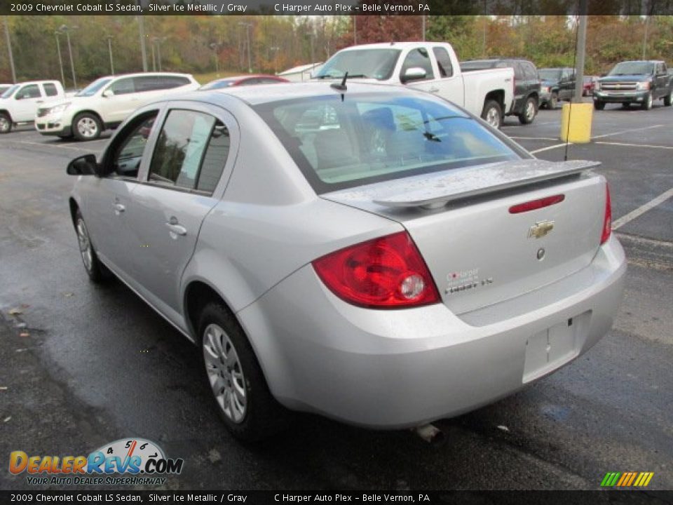 2009 Chevrolet Cobalt LS Sedan Silver Ice Metallic / Gray Photo #6