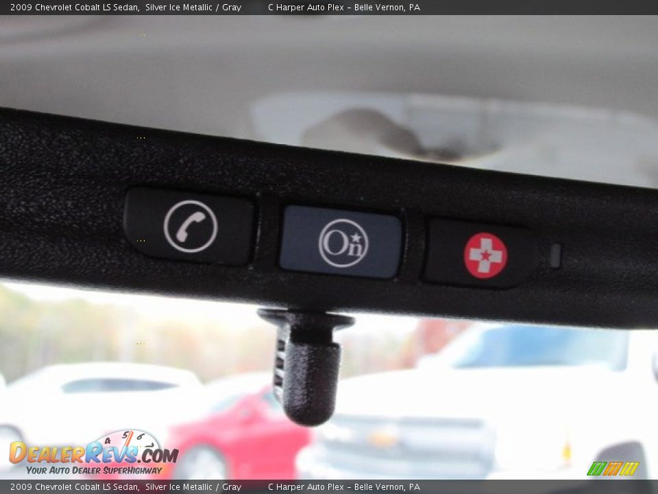 2009 Chevrolet Cobalt LS Sedan Silver Ice Metallic / Gray Photo #16