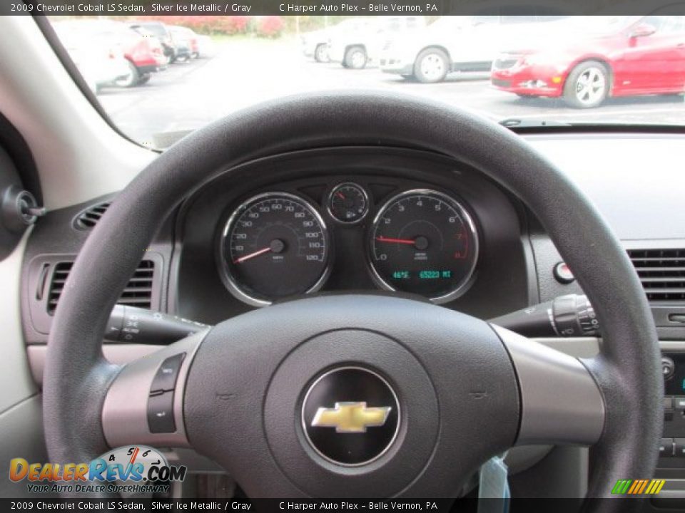 2009 Chevrolet Cobalt LS Sedan Silver Ice Metallic / Gray Photo #18