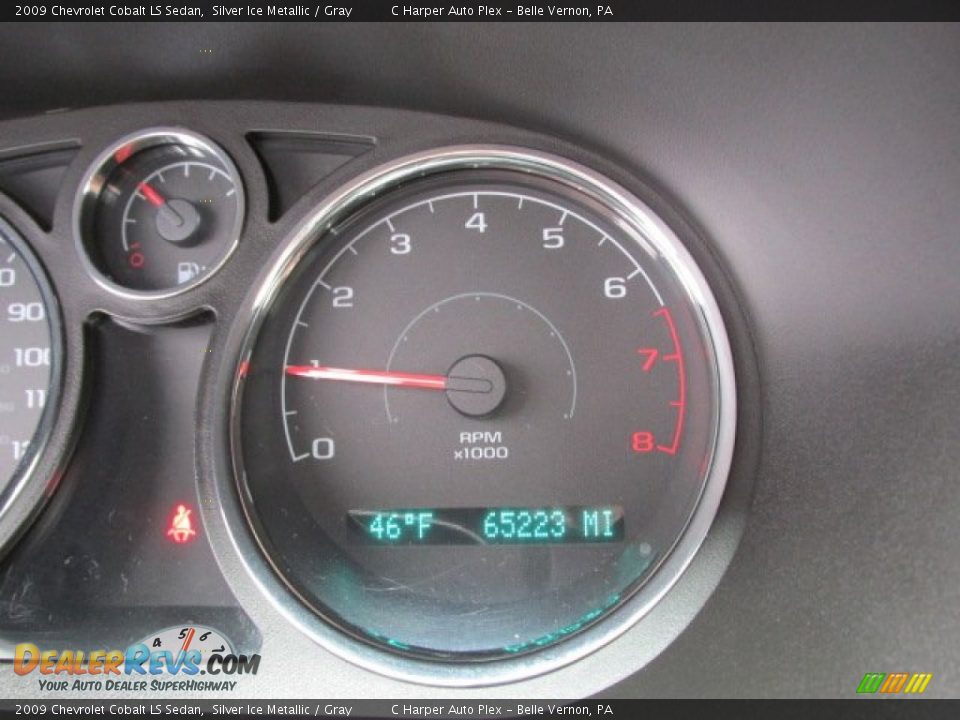 2009 Chevrolet Cobalt LS Sedan Silver Ice Metallic / Gray Photo #25