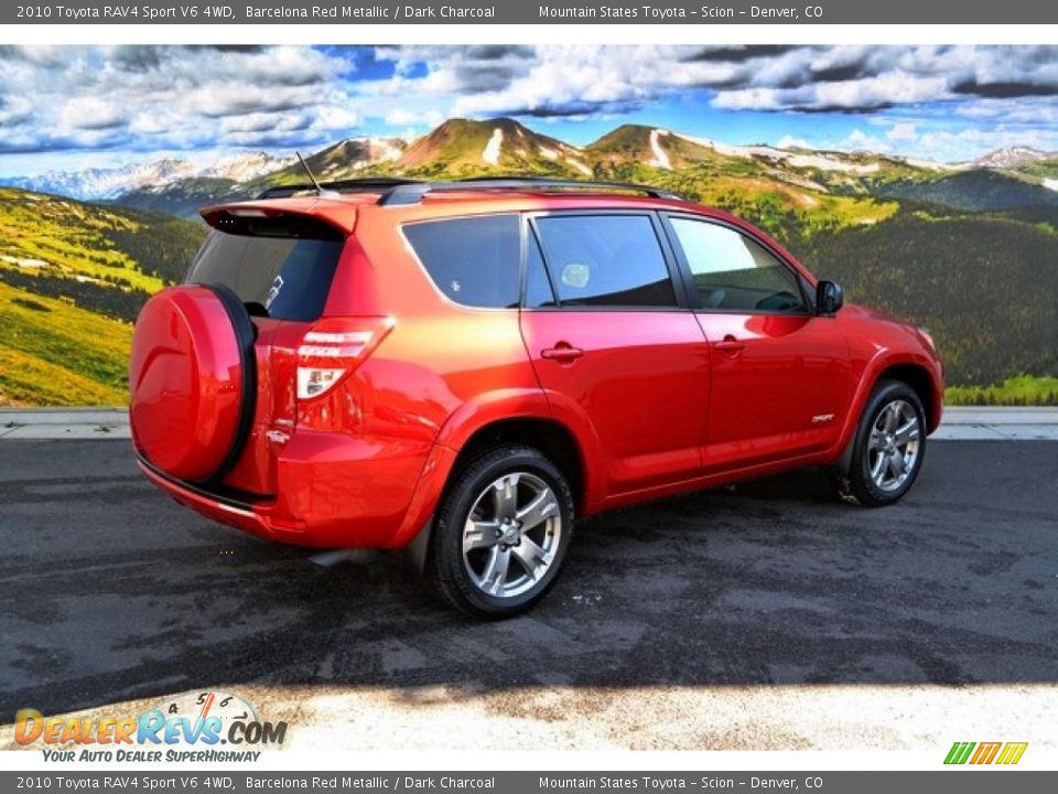 2010 Toyota RAV4 Sport V6 4WD Barcelona Red Metallic / Dark Charcoal Photo #3