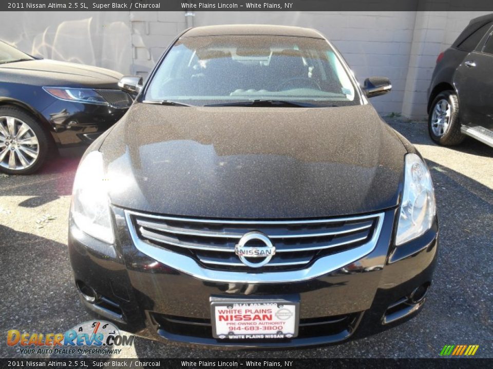 2011 Nissan Altima 2.5 SL Super Black / Charcoal Photo #2