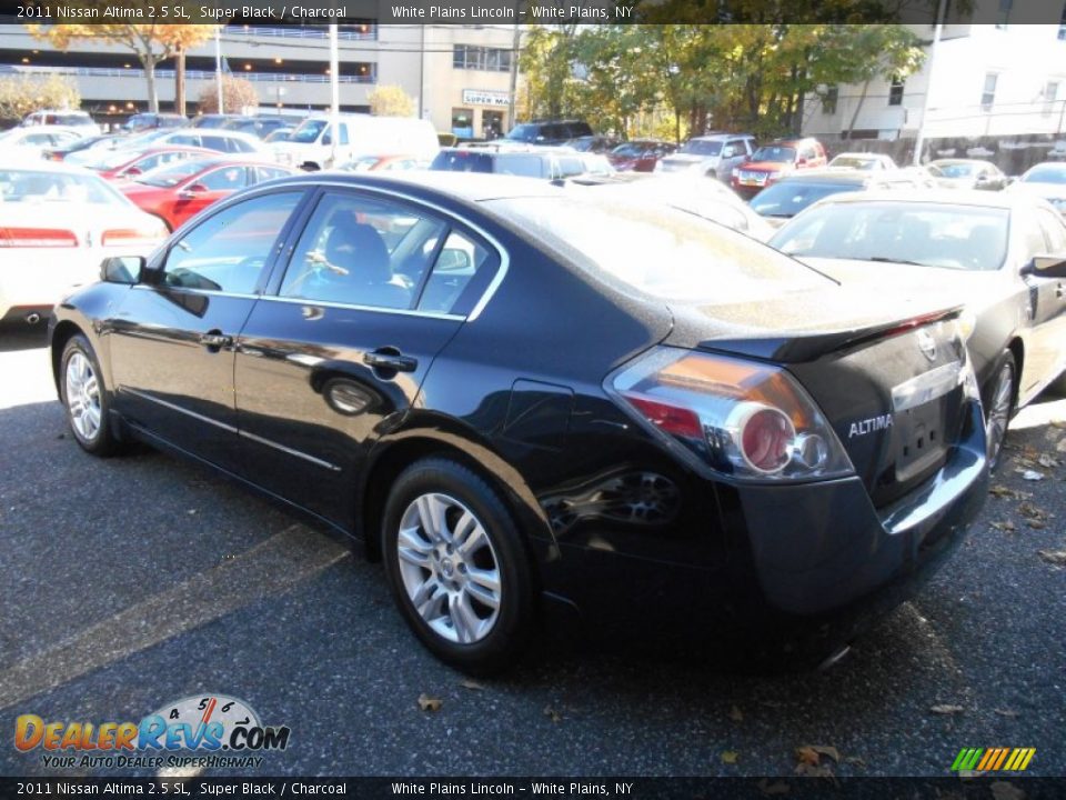 2011 Nissan Altima 2.5 SL Super Black / Charcoal Photo #3