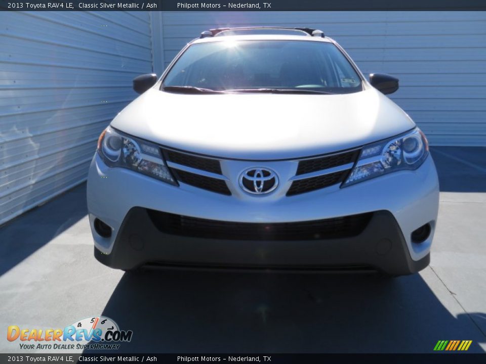 2013 Toyota RAV4 LE Classic Silver Metallic / Ash Photo #8