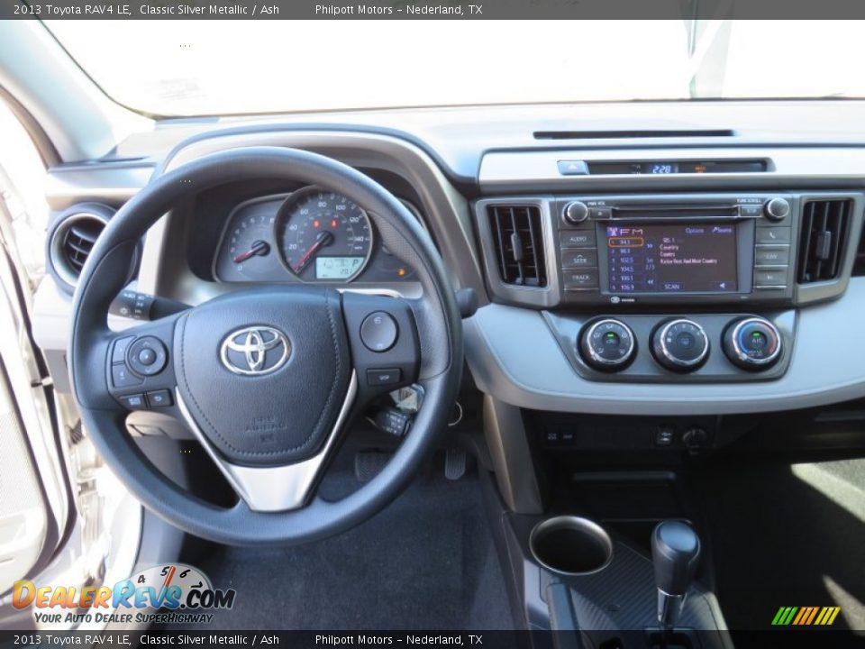 2013 Toyota RAV4 LE Classic Silver Metallic / Ash Photo #28