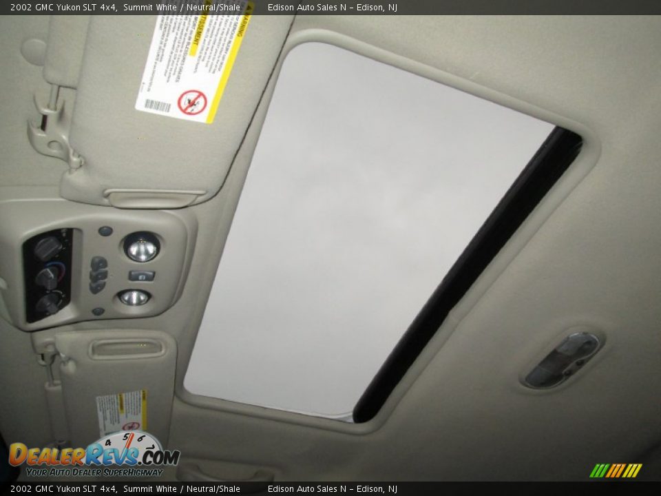 2002 GMC Yukon SLT 4x4 Summit White / Neutral/Shale Photo #19