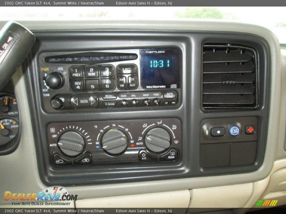 2002 GMC Yukon SLT 4x4 Summit White / Neutral/Shale Photo #20