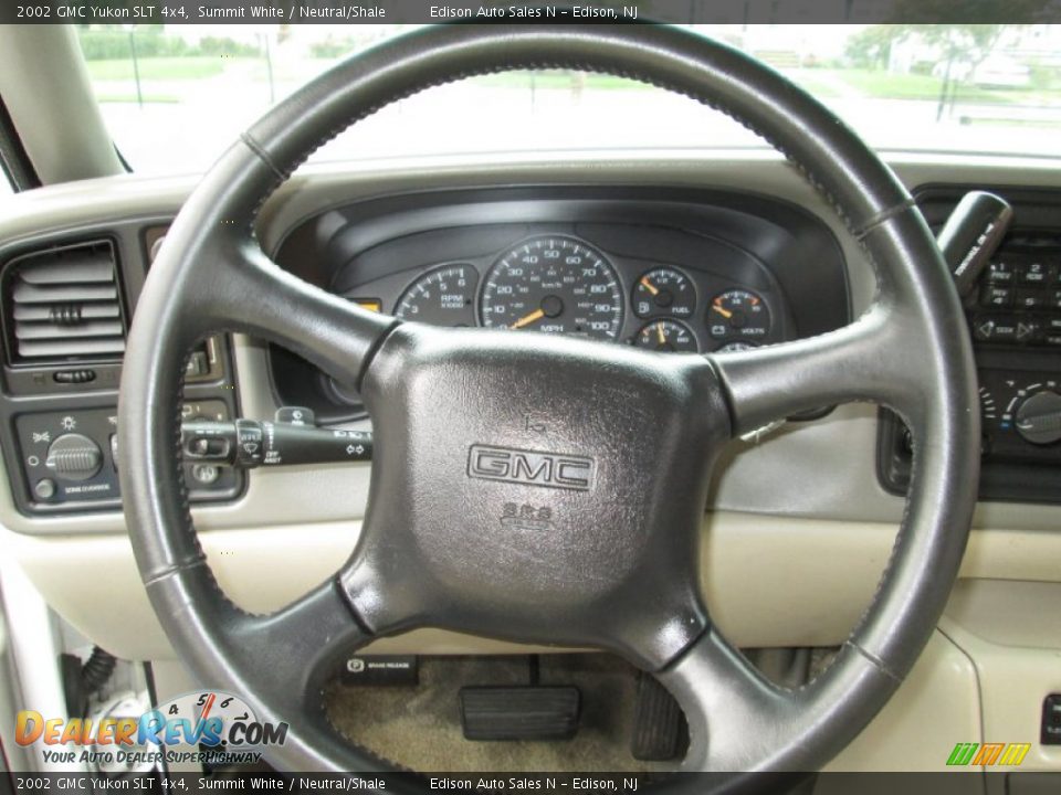 2002 GMC Yukon SLT 4x4 Summit White / Neutral/Shale Photo #21
